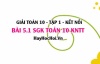 Bài 5.1 SGK Toán 10 tập 1 Kết nối tri thức